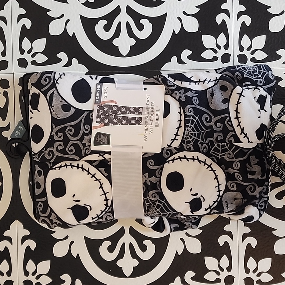 Nightmare Before Christmas women's pajama pants with pockets